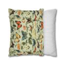 Butterfly Spun Polyester Square Pillowcase