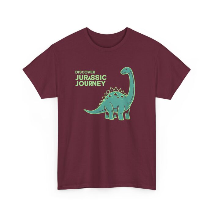 Discover Jurassic journey Unisex Heavy Cotton Tee - Image 7