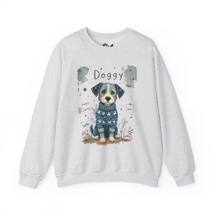Doggy fun, safe Unisex Heavy Blend™ Crewneck Sweatshirt - Image 5