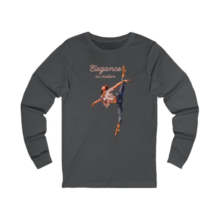 Elegance in motion Unisex Jersey Long Sleeve Tee - Image 9