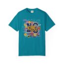 Unisex Garment-Dyed T-Shirt - Colorful 'King' Graphic Tee for Trendsetters