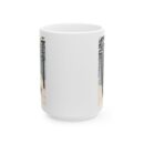 White and frosty Ceramic Mug, (11oz, 15oz)