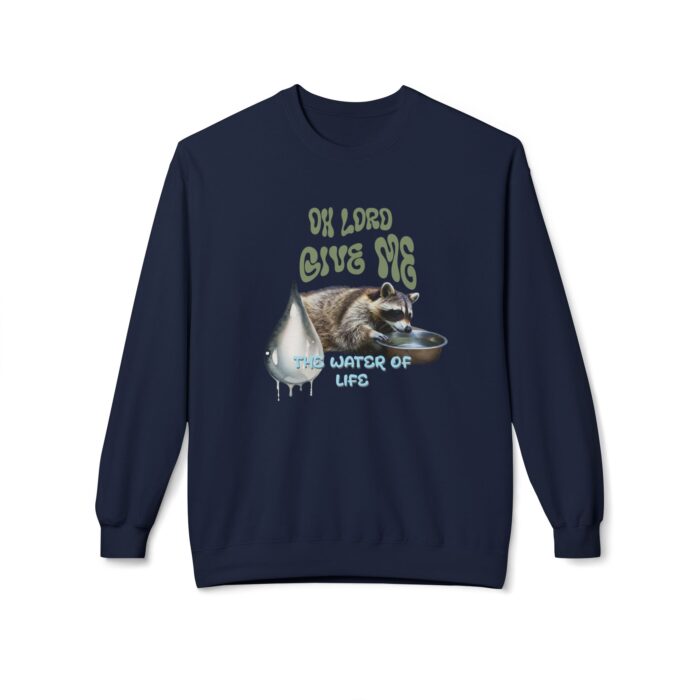The water of life Unisex Midweight Softstyle Fleece Crewneck Sweatshirt - Image 33