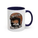 Caffein $ Gasoline Accent Coffee Mug (11, 15oz)