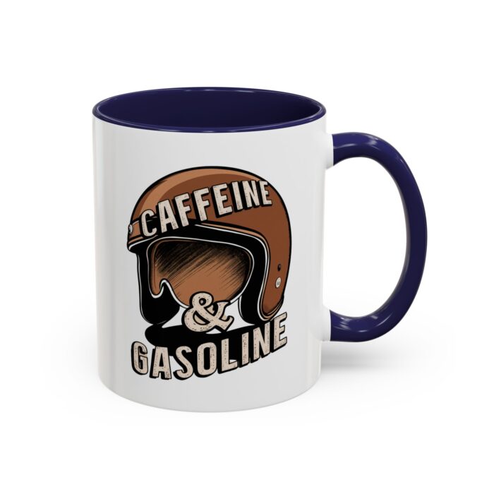 Caffein $ Gasoline Accent Coffee Mug (11, 15oz) - Image 6