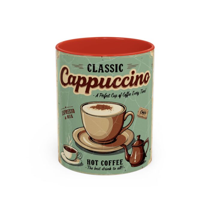Classic Cappuccino Accent Coffee Mug (11, 15oz) - Image 13