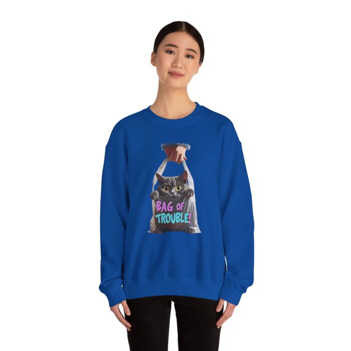Bag of trouble Unisex Heavy Blend™ Crewneck Sweatshirt - Image 36
