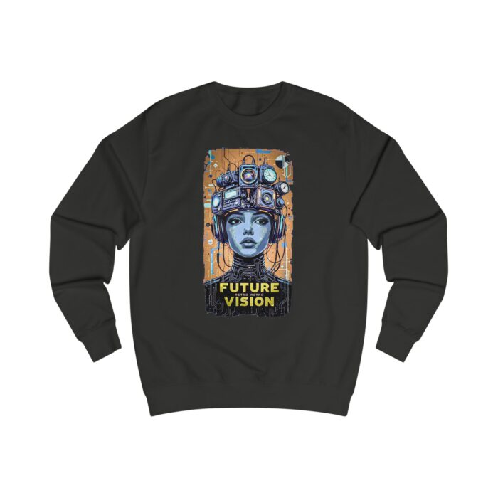 Future retro vision Unisex Sweatshirt - Image 3