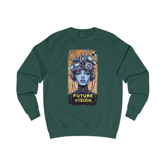 Future retro vision Unisex Sweatshirt - Image 5