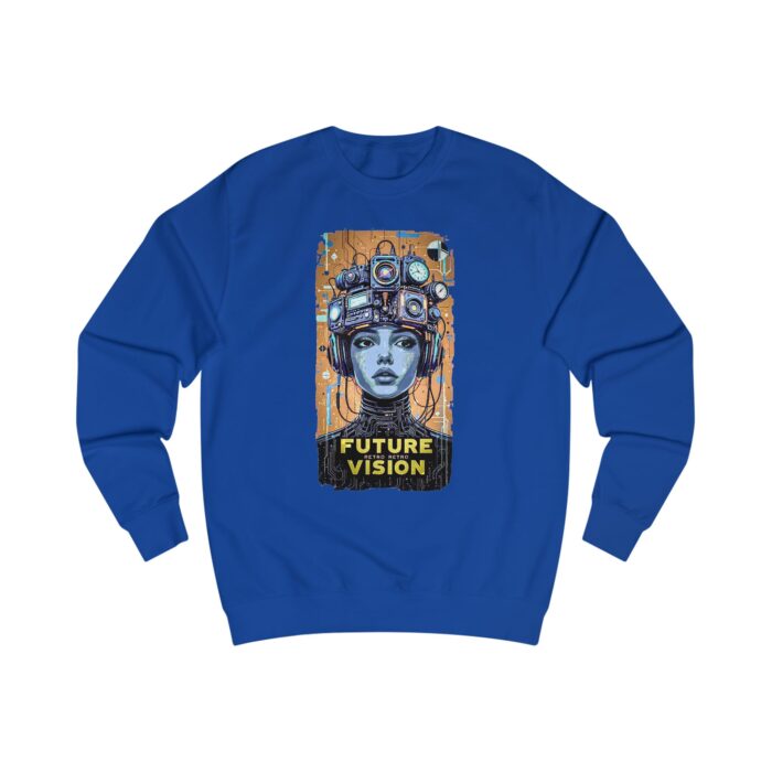 Future retro vision Unisex Sweatshirt - Image 7