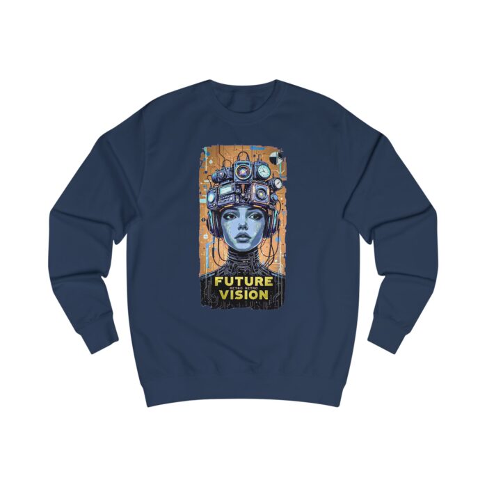 Future retro vision Unisex Sweatshirt - Image 9