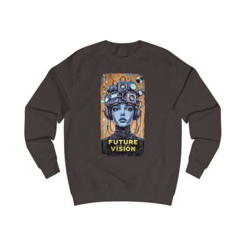 "meta_description": "Shop the Future Retro Vision Sweatshirt: Retro style meets comfort in a cotton-poly blend.",