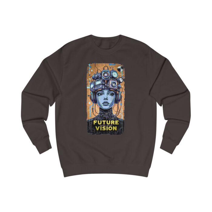 "meta_description": "Shop the Future Retro Vision Sweatshirt: Retro style meets comfort in a cotton-poly blend.",