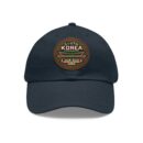 South Korea Hat with Leather Patch (Round)