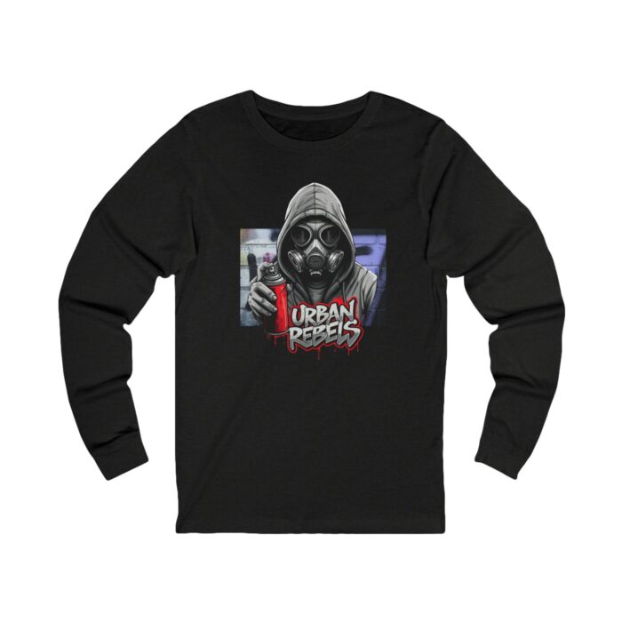Urban Rebels Unisex Jersey Long Sleeve Tee - Image 3