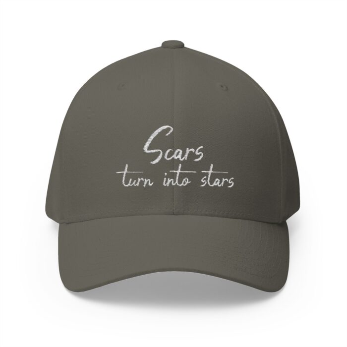 Embroidered Cap - 'Scars Turn Into Stars' Inspiring Quote - Image 13