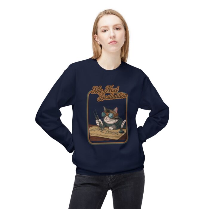 My next destintion Unisex Midweight Softstyle Fleece Crewneck Sweatshirt - Image 27