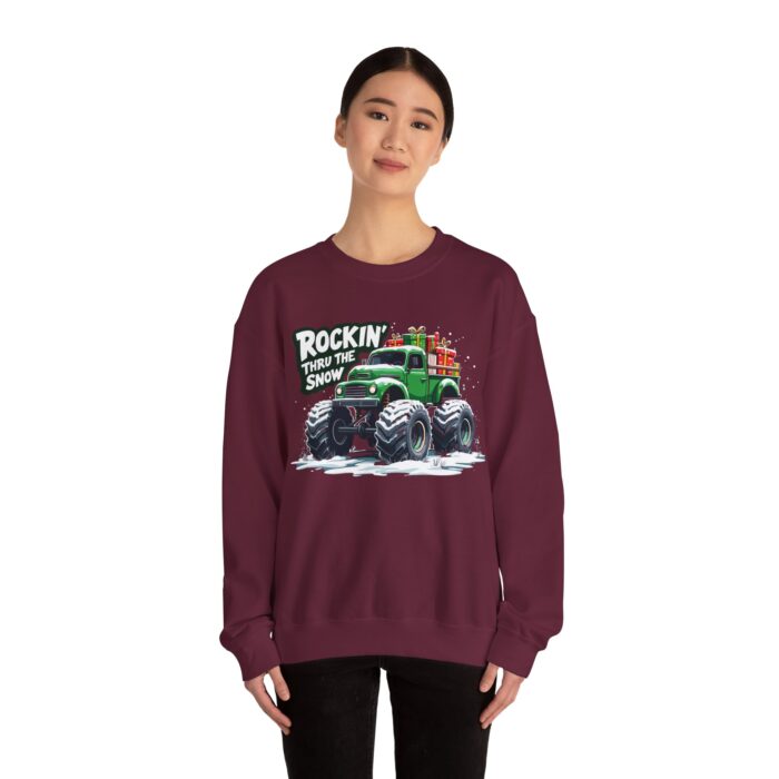 ROCKIN' THRU THE SNOW Unisex Heavy Blend™ Crewneck Sweatshirt - Image 12