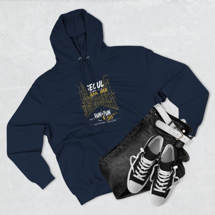 Seoul Good Idea Three-Panel Fleece Hoodie - Perfect for Urban Adventures - Image 7