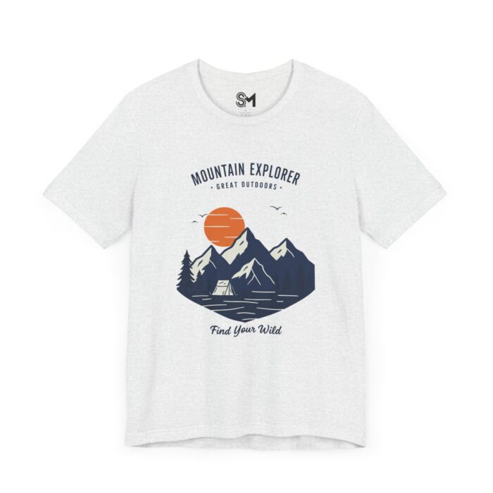 Mountain Explorer Unisex Jersey Short Sleeve Tee - Image 3