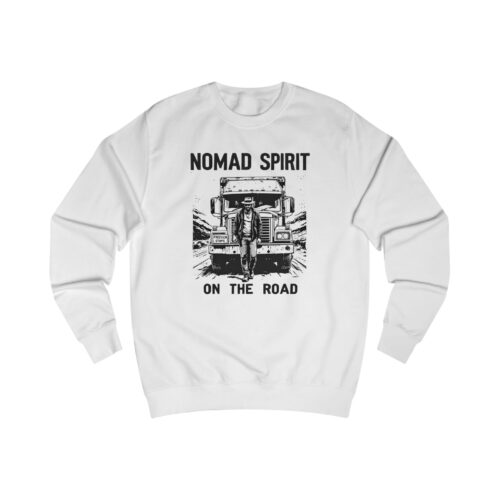 "meta_description": "Discover the NOMAD SPIRIT Unisex Sweatshirt: comfort meets style with a cotton-polyester blend.",