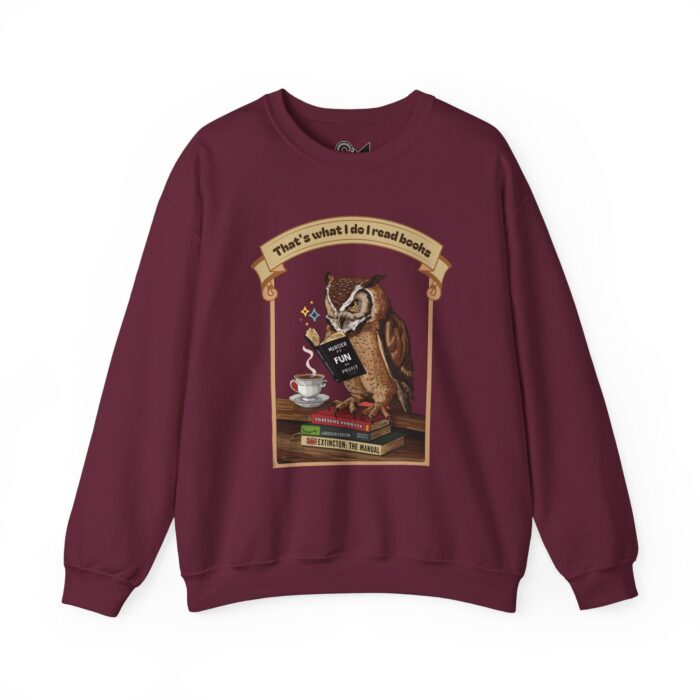 I read books Unisex Heavy Blend™ Crewneck Sweatshirt - Image 13
