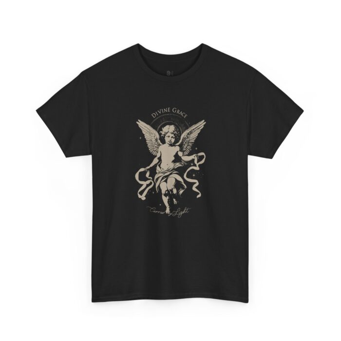 Divine Grace Unisex Heavy Cotton Tee - Image 3