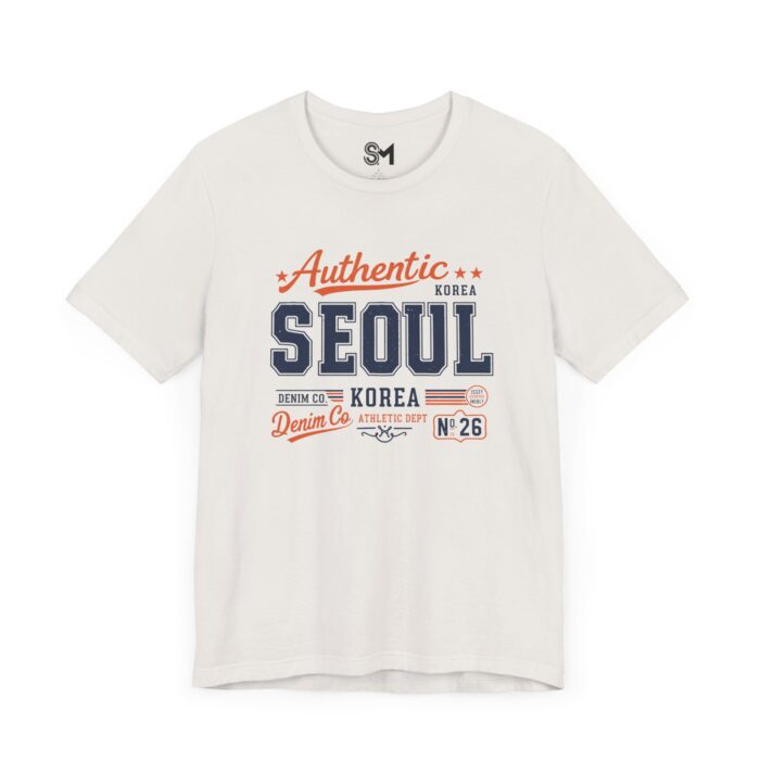 SEOUL KOREA Athletic Dept. Unisex Jersey Short Sleeve Tee - Image 15