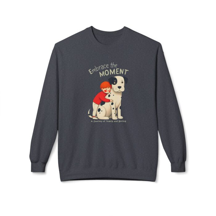 Embrace the moments2 Unisex Midweight Softstyle Fleece Crewneck Sweatshirt - Image 25