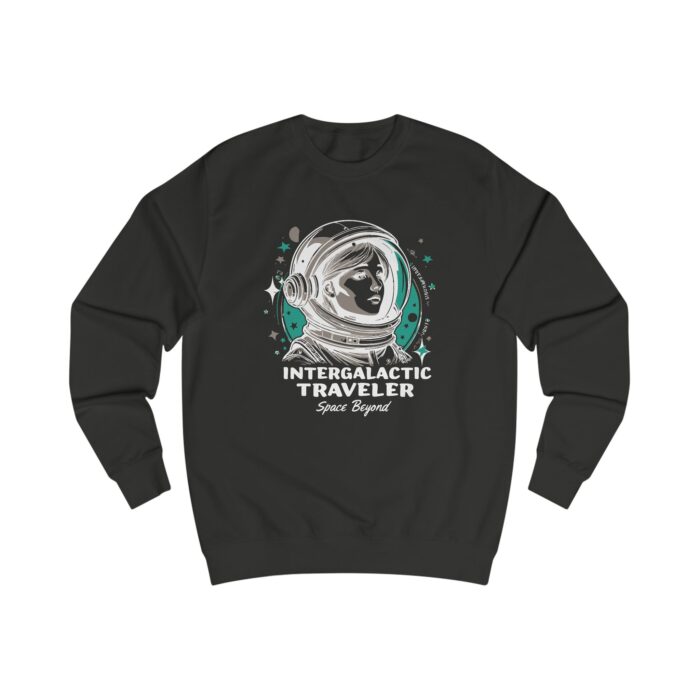 INTERGALACTIC TRAVELER Unisex Sweatshirt - Image 3