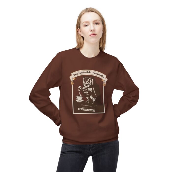 I read books Unisex Midweight Softstyle Fleece Crewneck Sweatshirt - Image 7