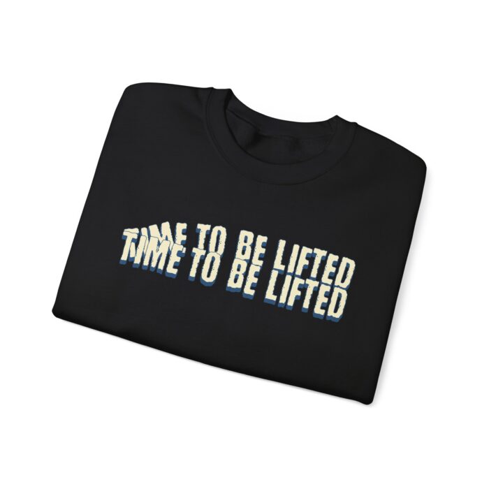 Time to be lifted Unisex Heavy Blend™ Crewneck Sweatshirt - Image 3