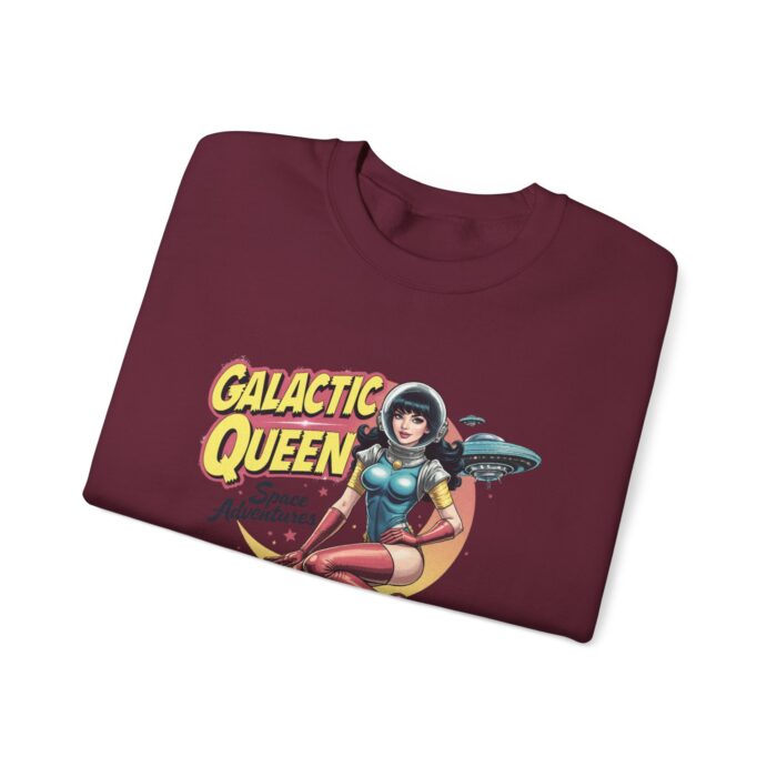 Galactic queen Unisex Heavy Blend™ Crewneck Sweatshirt - Image 7