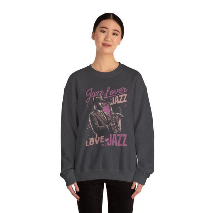 Love Jazz Unisex Heavy Blend™ Crewneck Sweatshirt - Image 20