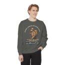 Rugged threads for ruff roads Unisex Garment-Dyed Sweatshirt