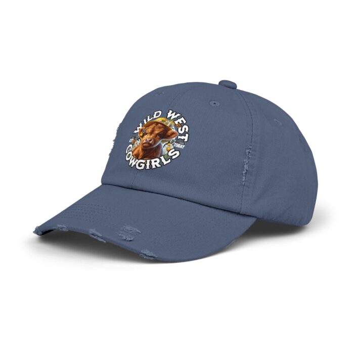 Wild West Cow Girls Unisex Distressed Cap - Image 18