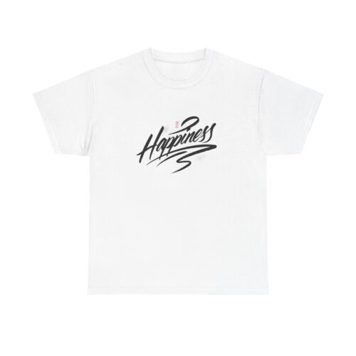 Happiness Unisex Heavy Cotton Tee - Comfortable Daily Wear