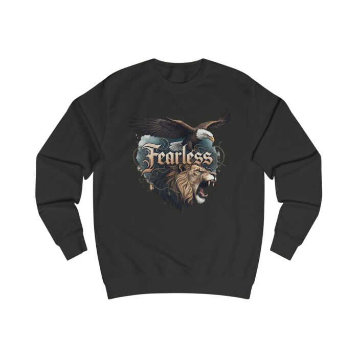 "meta_description": "Discover the stylish and comfortable Fearless Unisex Sweatshirt. Perfect for any occasion.",