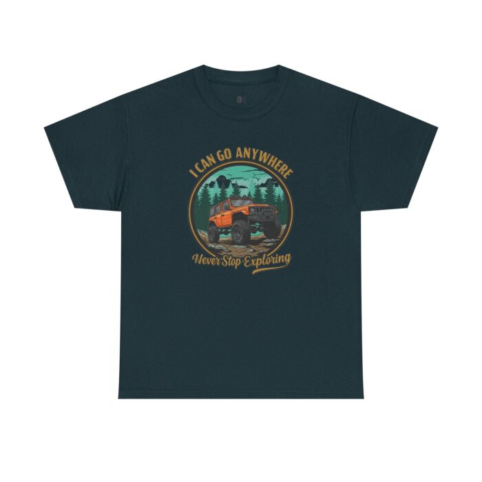 I can go anywhere Unisex Heavy Cotton Tee - Image 25