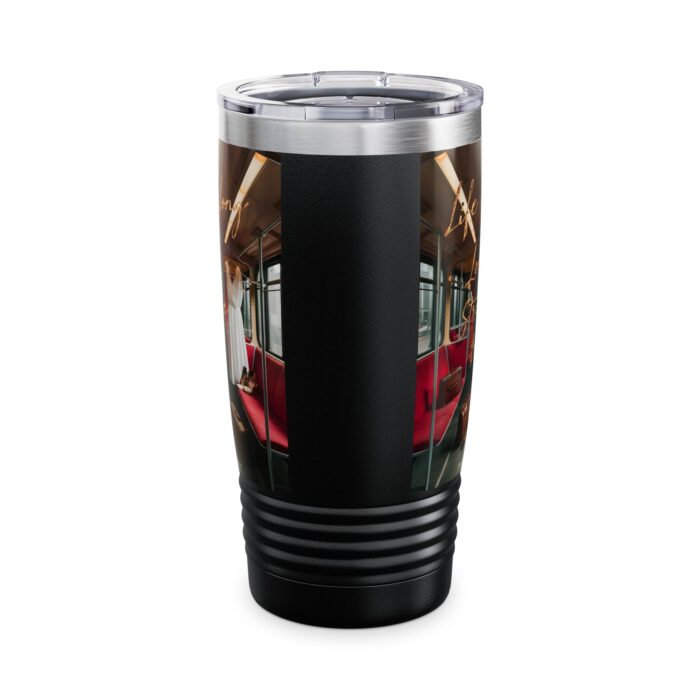 Life is long strange trip Ringneck Tumbler, 20oz - Image 2