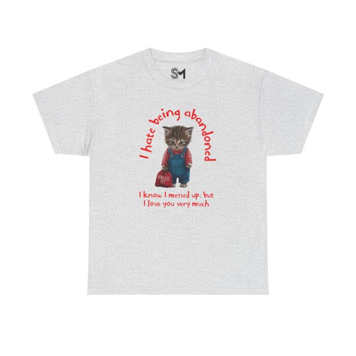 But I love you very much Unisex Heavy Cotton Tee - Image 5