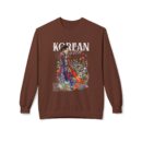 Korean heart Unisex Midweight Softstyle Fleece Crewneck Sweatshirt