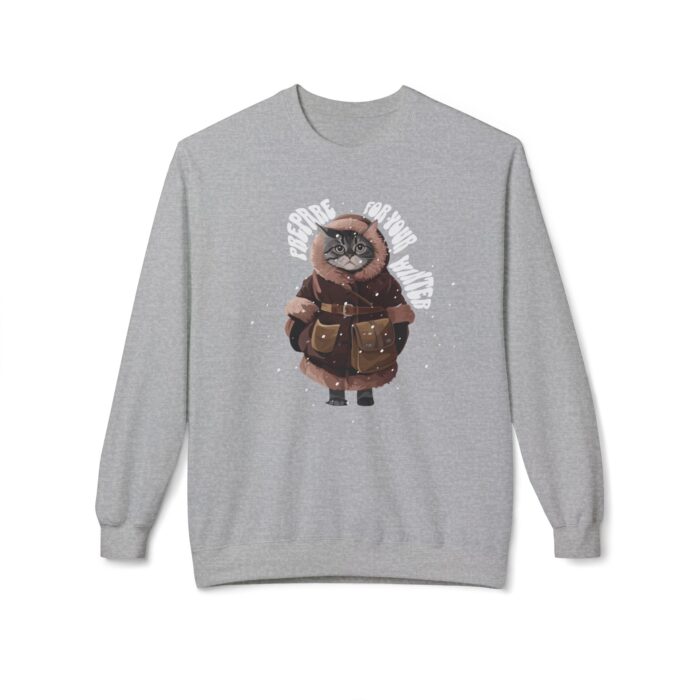 Prepare for your winter Unisex Midweight Softstyle Fleece Crewneck Sweatshirt - Image 9