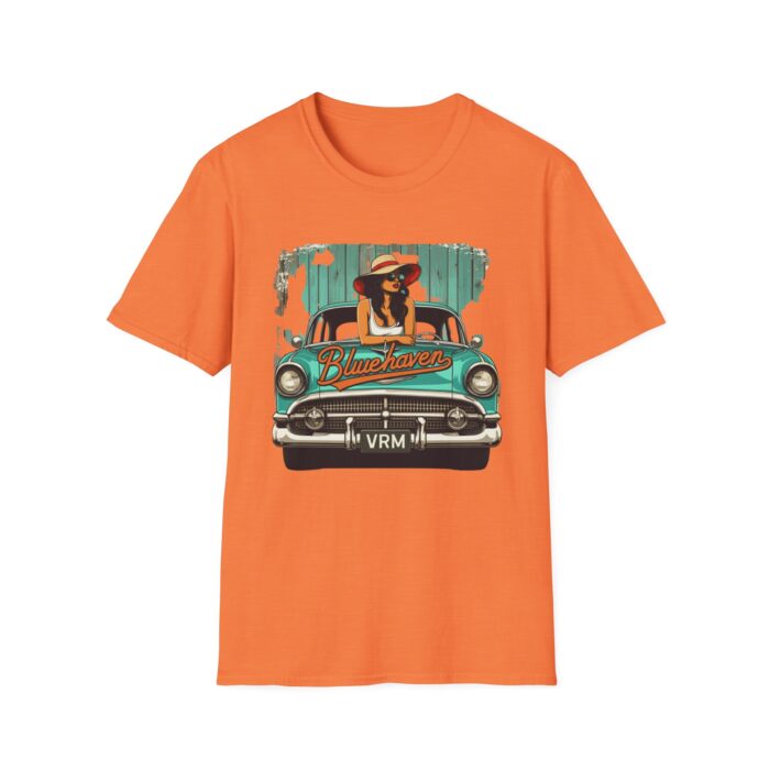 Blue haven Unisex Softstyle T-Shirt - Image 5