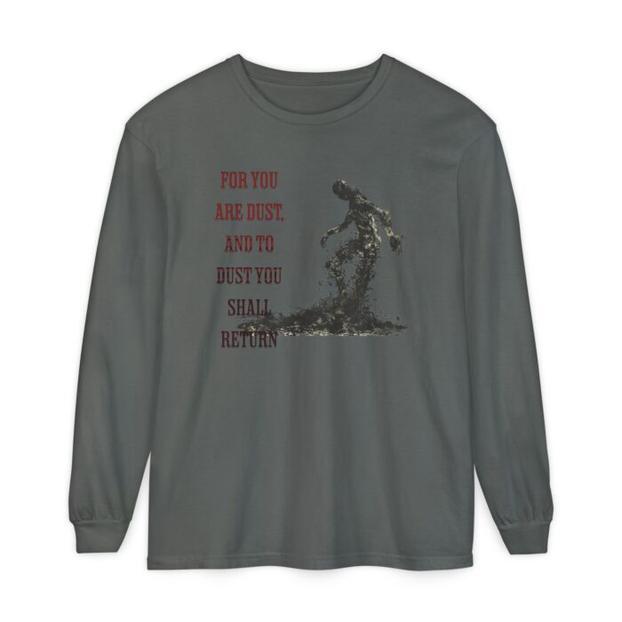 Return to soil Unisex Garment-dyed Long Sleeve T-Shirt - Image 17