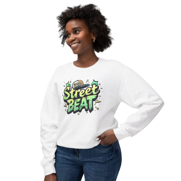 Street beat Unisex Lightweight Crewneck Sweatshirt - Image 3