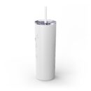 Elegance in tradition Skinny Tumbler with Straw, 20oz