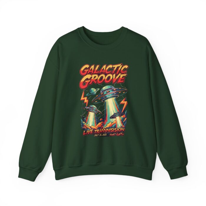 Galactic grooveUnisex Heavy Blend™ Crewneck Sweatshirt - Image 9