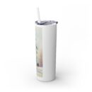 A tall pine tree Skinny Tumbler with Straw, 20oz