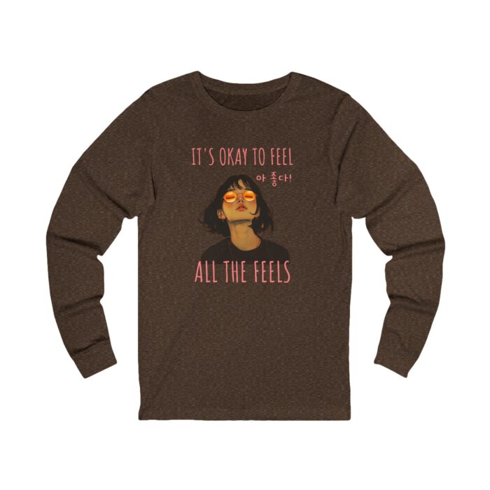 Feeling Good Unisex Jersey Long Sleeve Tee - Image 5